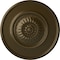 Ekena Millwork Wigan Ceiling Medallion, Hand-Painted Brass, 29 3/4"OD x 1 1/2"P CM29WGBRS - alternate 1